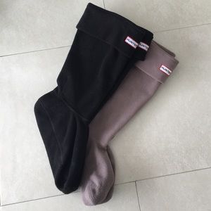 Hunter Original Tall Fleece Welly Boot Socks